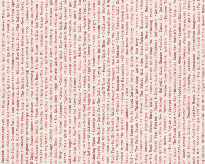 Patchworkstoff VOLUME II, Druckschrift, gebrochenes weiß-gedecktes rot, Moda Fabrics