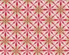 Patchworkstoff SOLSTICE, großes Blüten-Rautengitter, rot, Moda Fabrics