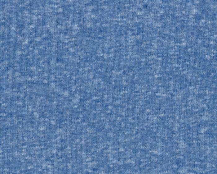 Feiner Baumwoll-Bouclé-Strick NICITA, jeansblau-wollweiß meliert