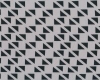 Baumwolljersey mit Elasthan TRIANGOLO, Dreieck-Streifen,...