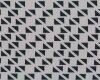 Baumwolljersey mit Elasthan TRIANGOLO, Dreieck-Streifen, hellgrau-schwarz
