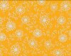 Feiner Popeline-Patchworkstoff "Summerlove" mit Wirbel-Kreis-Ranken, orange-natur
