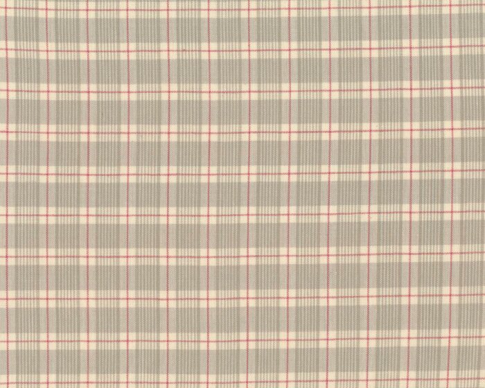 Seidig weicher Patchwork-Webstoff PETITE WOVENS, Streifen-Glencheck-Karo, natur dunkel, Moda Fabrics