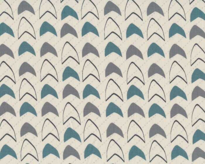 Patchworkstoff MODERN NEUTRALS, Retroflügel, natur-steingrau, Moda Fabrics