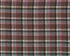 Feiner gecrashter Baumwollwebstoff LENE, Karo-Design, altrosa-schlammbraun
