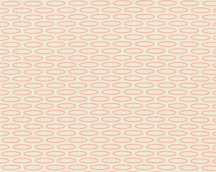 Patchworkstoff SERENITY, zarte Ovale, creme-altrosa, Moda Fabrics