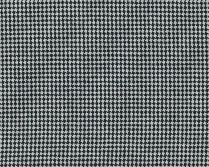 Klassischer Webstoff mit Wolle MACEO, Vichy-Rauten, schwarz-gebrochenes weiß