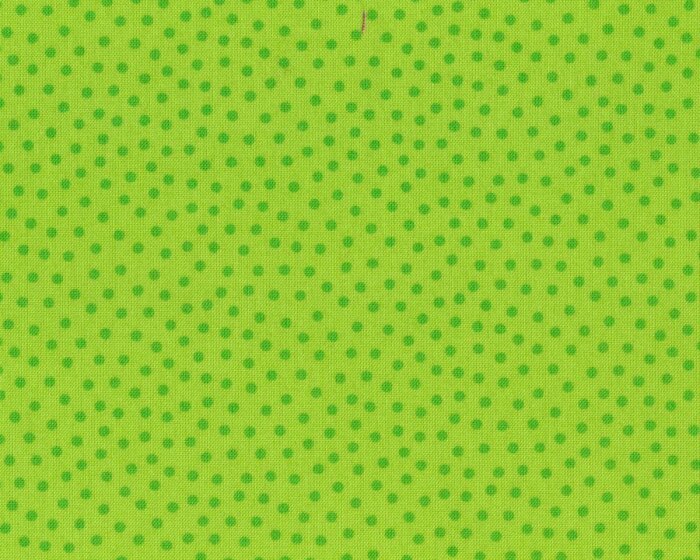 Westfalenstoff JUNGE LINIE, kleine Punkte, hellgrün-grün