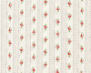 Baumwollstoff PRINZESSIN, Rosen-Bänder, weiß, Westfalenstoffe