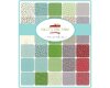 Patchworkstoff HOLLYS TREE FARM, Schrift-Kreise, gedecktes limette, Moda Fabrics