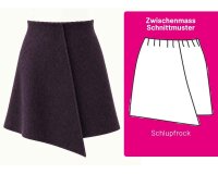 Italienischer Strickwalk aus Schurwolle DOLOMITI, pflaume