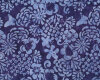 Batik-Patchworkstoff LATITUDE BATIKS, Fächer-Blüten, pflaume-taubenblau, Moda Fabrics