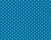 Baumwolljersey JERSEYDOTS, Punkte, türkis