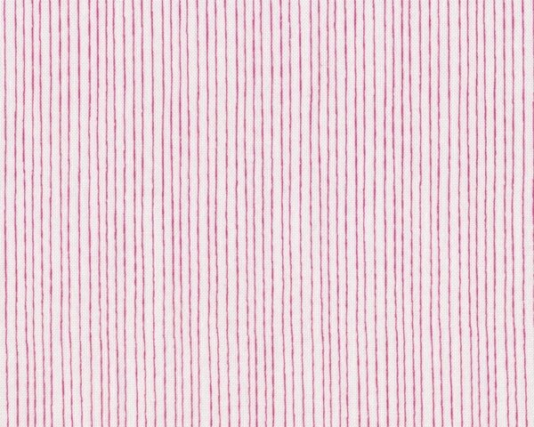 Patchworkstoff QUILTERS BASIC PERFECT, schmale Streifen, pink-gebrochenes weiß
