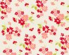 Patchworkstoff MISS KATE, Blumen-Sträußchen, creme-lachsrosa, Moda Fabrics