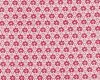 Patchworkstoff "Simple Pleasures" mit Blätter-Punkte-Muster, rot-weiß