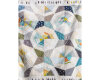 Patchworkstoff STUDIO STASH, Mini-Tupfen, dunkelrot-dunkelgelb