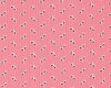 Patchworkstoff "Flea Market Fancy" mit kleinen Zweiblatt auf Strichelgrund, rosa