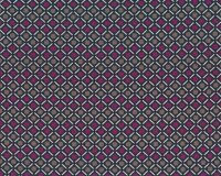 Baumwoll-Stretch GWEN, Raster-Kreise, fuchsia, Toptex