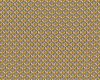 Feiner Baumwollstoff COLORED WINDOW, Kaleidoskop-Muster, senfgelb-schlammbraun