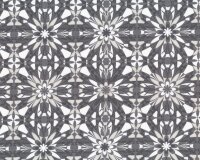 Patchworkstoff SILENT CINEMA, Kaleidoskop-Muster, grau,...