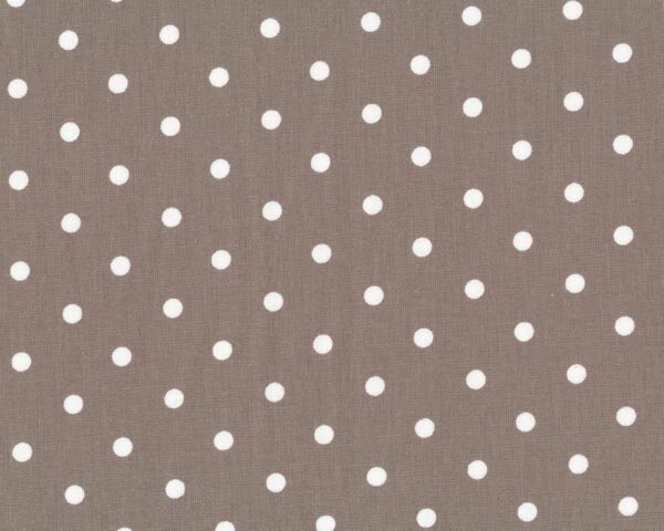 Westfalenstoff "Gent", regelmäßige Punkte, natur-wollweiß