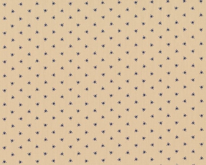 Patchworkstoff LAKESIDE GATHERINGS, Mini-Dreiecke, helles beige, Moda Fabrics