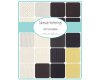 Patchworkstoff LAKESIDE GATHERINGS, Mini-Dreiecke, helles beige, Moda Fabrics