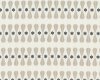 Patchworkstoff BLACK & WHITE, Tropfenrauten, beigegrau, Cotton + Steel