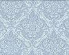 Patchworkstoff SOLSTICE, Blütenornament-Medaillons, graublau, Moda Fabrics