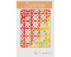Patchworkstoff SIMPLY COLORFUL, Rautenmuster, orange-dunkles orange, Moda Fabrics