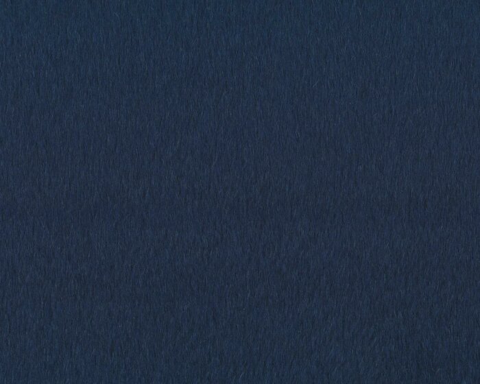 Italienischer Designer-Webpelz, modisches Fellimitat aus Wolle ALPACA, gedecktes blau