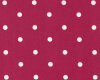 Englischer Dekostoff DOTTY, Punkte, dunkelrot, Clarke & Clarke