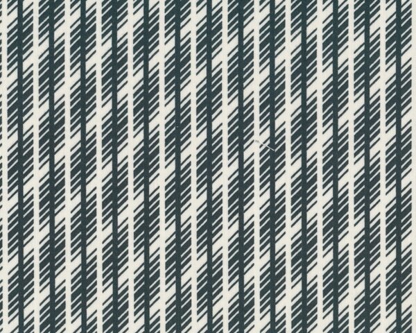 Patchworkstoff FLORENCE mit Diagonal-Streifen-Muster, dunkles blaugrün