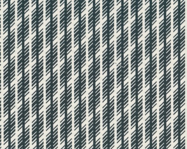 Patchworkstoff FLORENCE mit Diagonal-Streifen-Muster, dunkles blaugrün