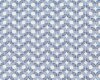 Patchworkstoff ARIA, runde Viereck-Ringe, weiß-taubenblau, Moda Fabrics
