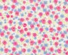 Englischer Dekostoff Clarke & Clarke "Nostalgic Ditsy Rose" mit kleinen Röschen, kräftiges rosa