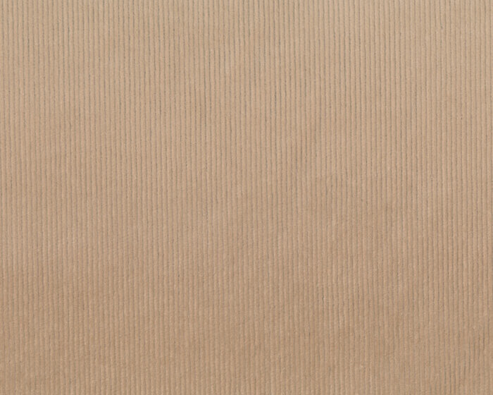 Designer-Baumwoll-Feincordstoff aus Italien GIORGIO, beige
