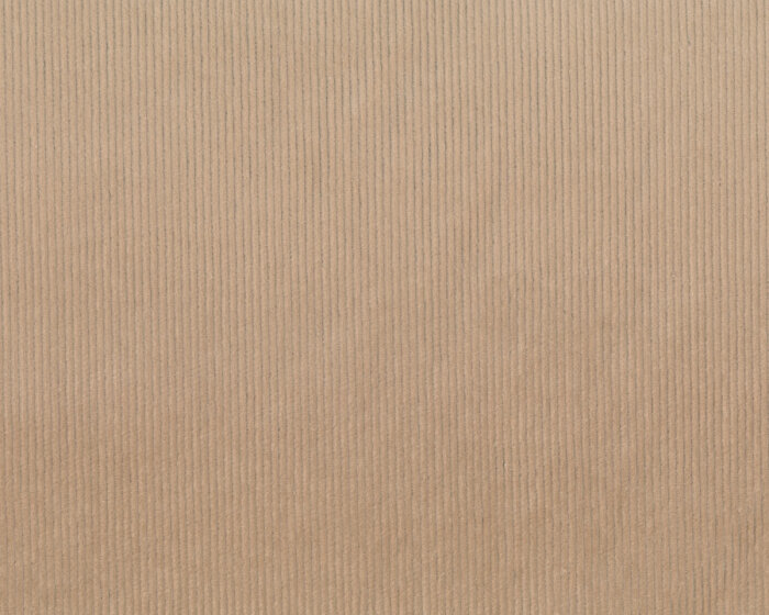 Designer-Baumwoll-Feincordstoff aus Italien GIORGIO, beige