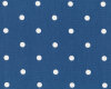 Englischer Dekostoff DOTTY, Punkte, jeansblau, Clarke & Clarke