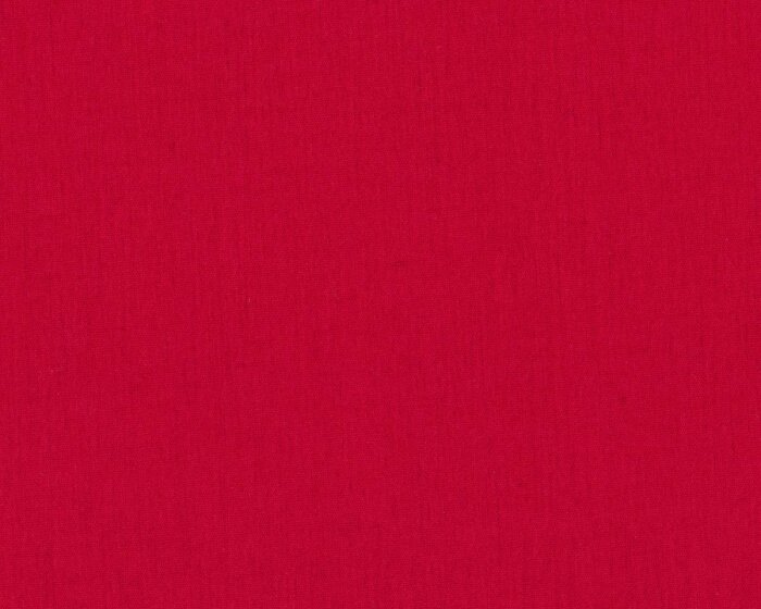 Baumwollpopeline POP, einfarbig, rot, Hilco