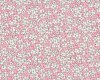 Patchworkstoff "Mothers Melodies" mit Streublüten, rosa-weiß