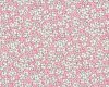 Patchworkstoff "Mothers Melodies" mit Streublüten, rosa-weiß