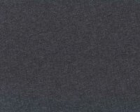 Baumwolljersey MELANGE, anthrazit meliert