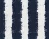 Patchworkstoff INDI IKAT, ausgefranste Streifen, nachtblau-weiß