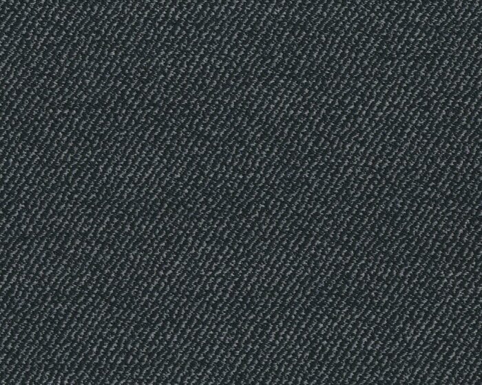 Feines italienisches Wolltuch aus Schurwolle und Seide CLERICI, Diagonal-Streifen, schwarz-grau