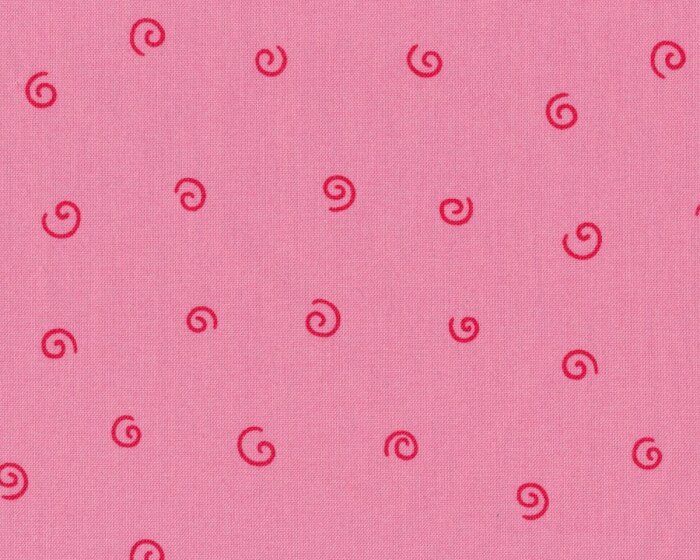 Westfalenstoff JUNGE LINIE, Kreisel, rosa-rot