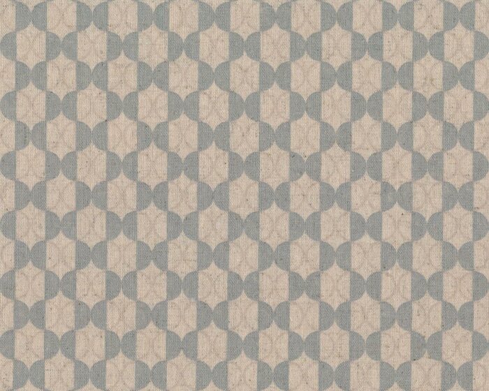 Baumwoll-Leinen-Patchworkstoff CHIC NEUTRALS LINEN, Kugel-Ketten, natur-grau, Moda Fabrics