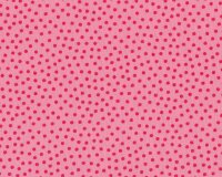 Westfalenstoff JUNGE LINIE, kleine Punkte, rosa-rot