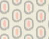 Patchworkstoff SERENITY, Ikat-Ovale, creme-altrosa, Moda Fabrics